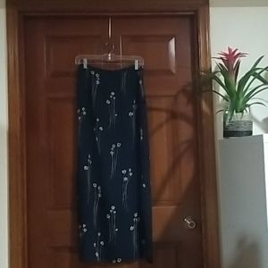 Tailored Maxi Skirt Fully Lined